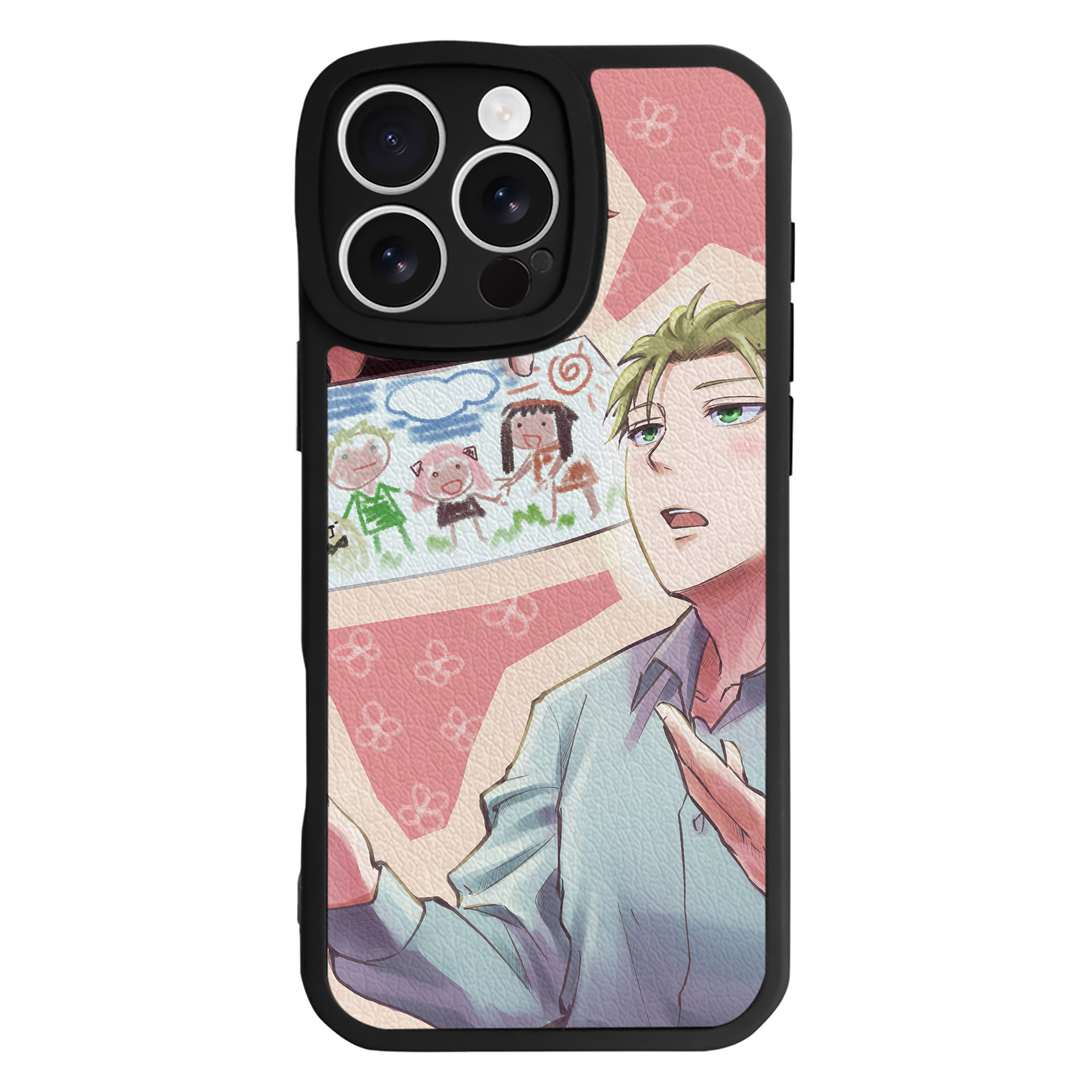 （画像用） SPY×FAMILY间谍家家酒 【iPhone 16シリーズ対応】シリコンスマホケース（レザー調） 材質：シリコン